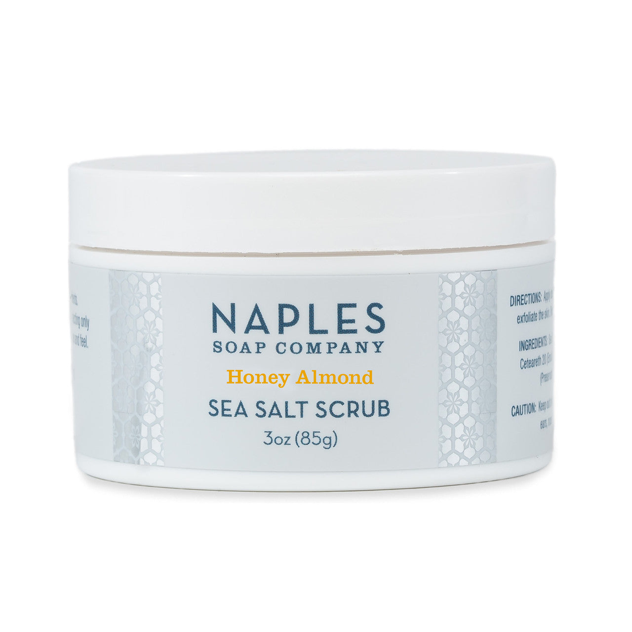Honey Almond Sea Salt Scrub 3 oz