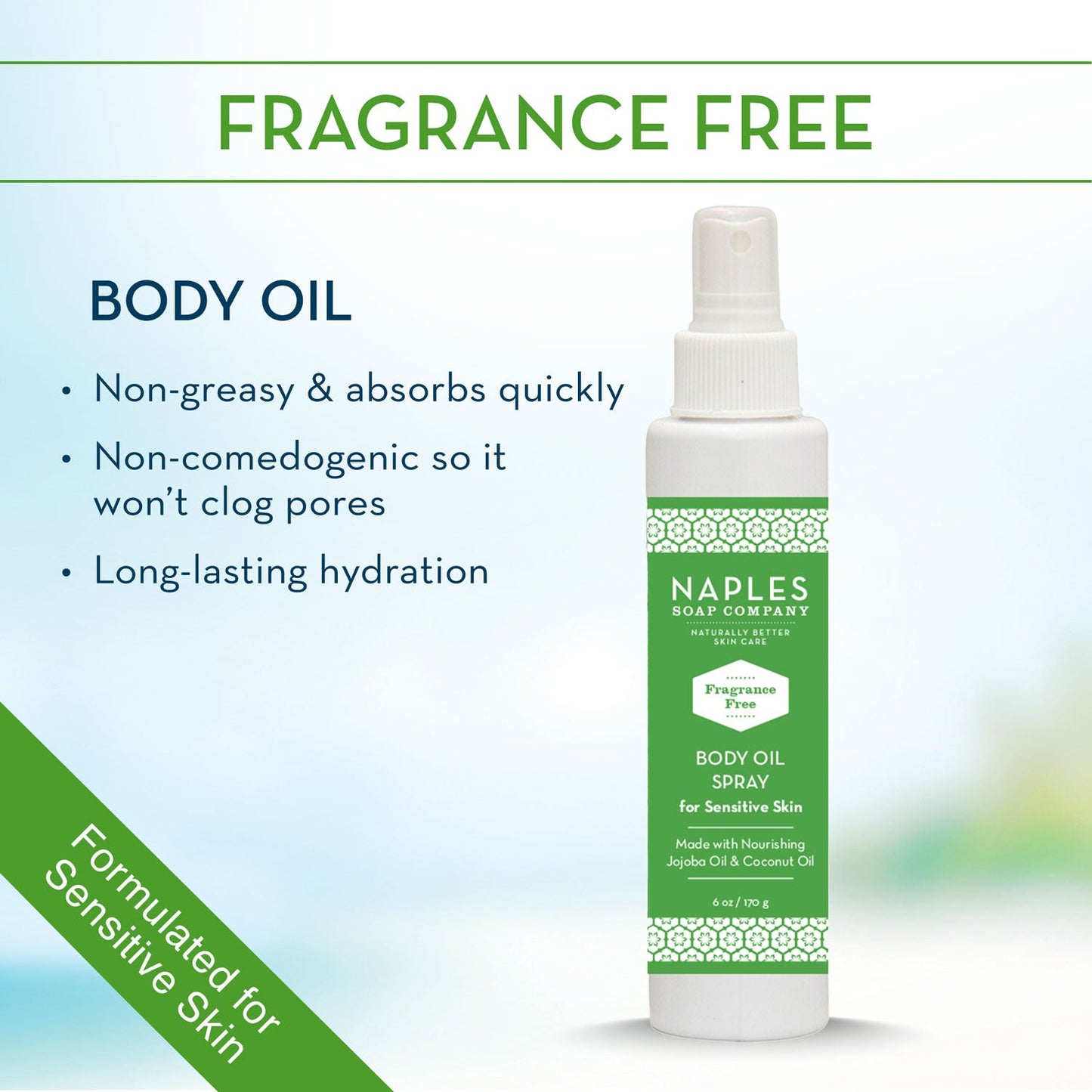 Fragrance Free Body Oil Benefits