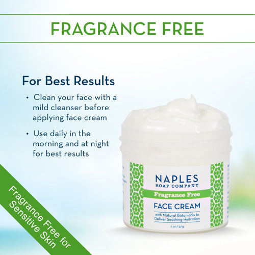 Fragrance Free Face Cream for Best Results
