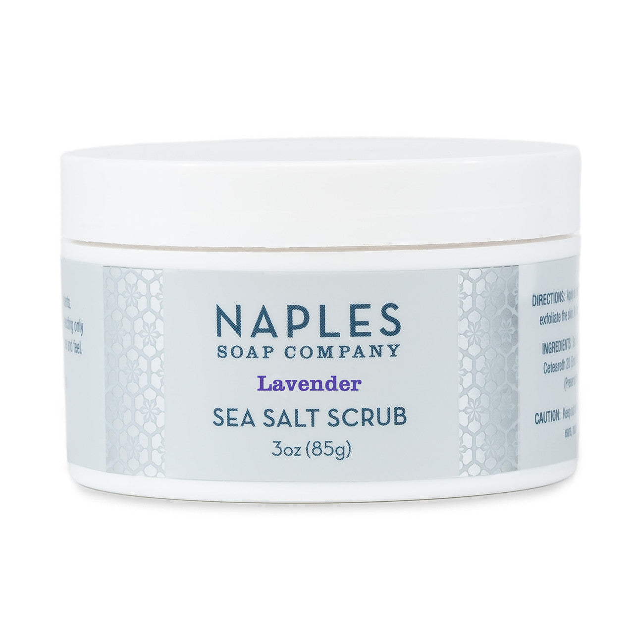Lavender Sea Salt Scrub 3 oz Tester