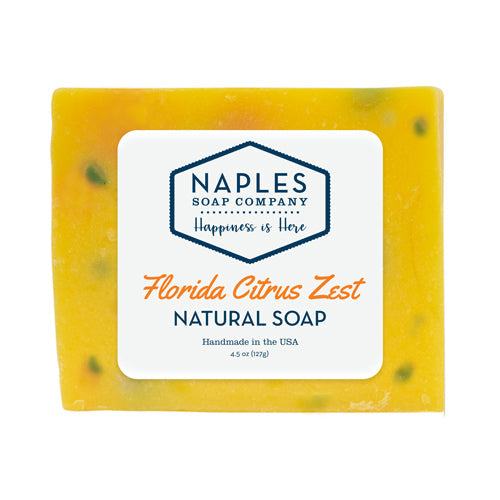 Florida Citrus Zest Natural Soap Bar