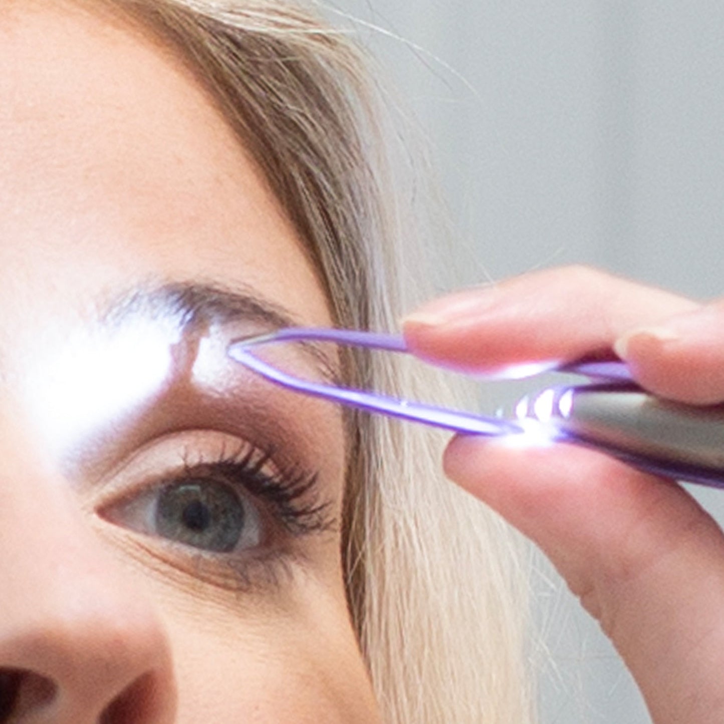 Blue LED Lighted Tweezer- Last Call