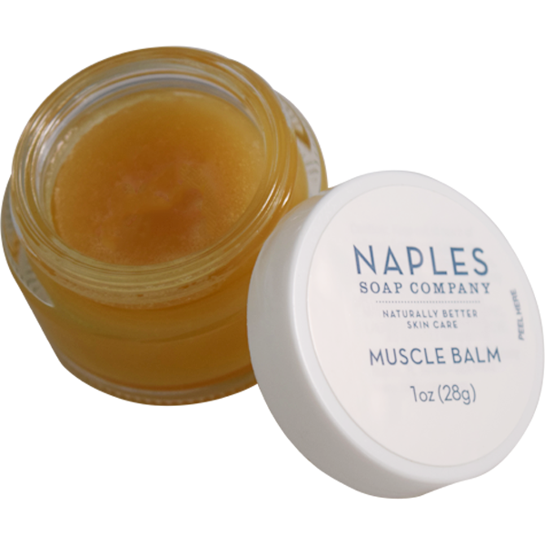 Muscle Balm Tester Above