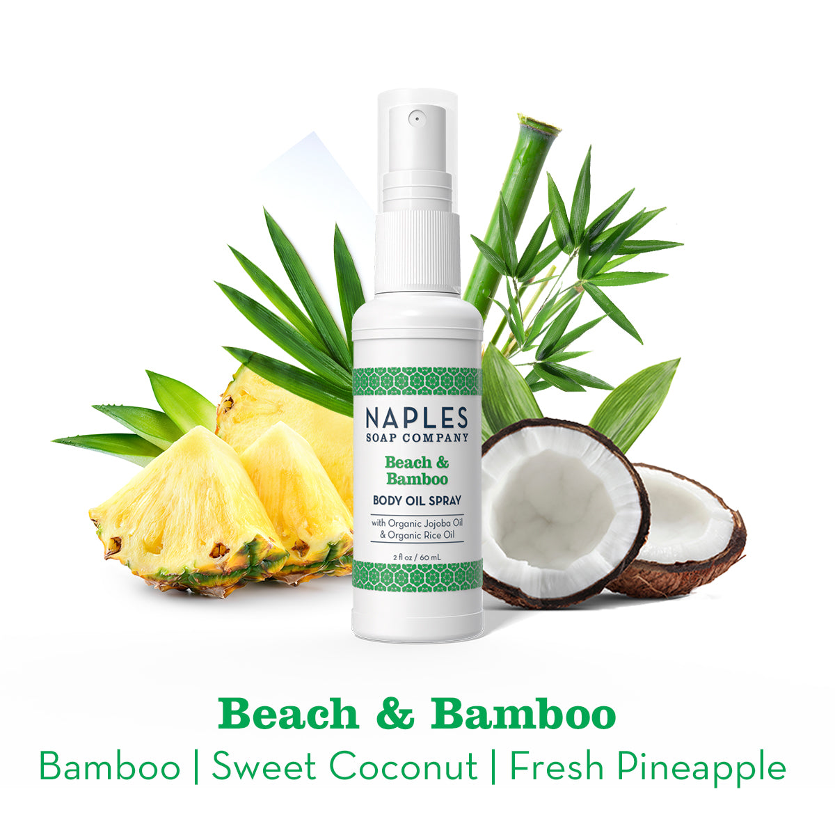Beach & Bamboo Body Oil Spray 2 oz