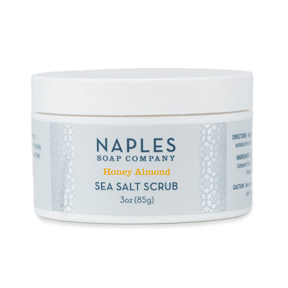 Honey Almond Sea Salt Scrub 3 oz