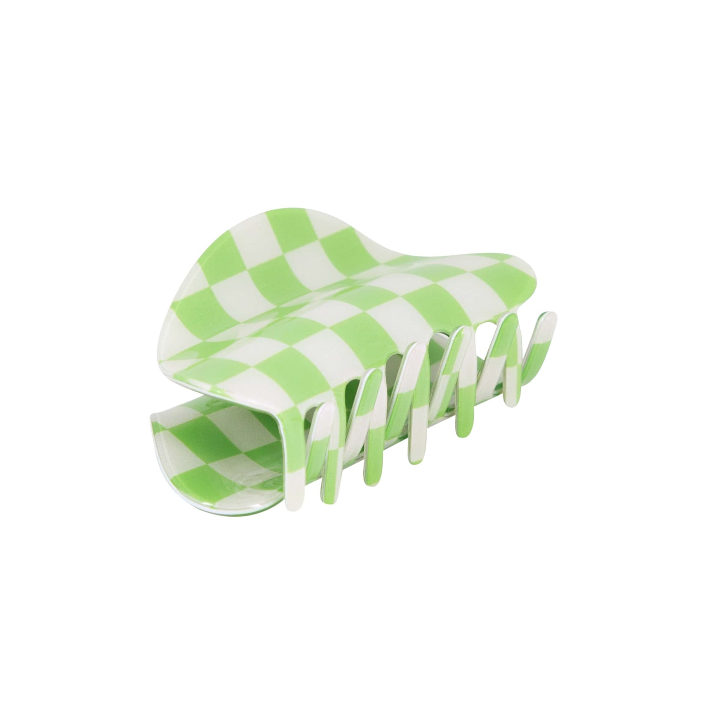 Checkered Hair Clip