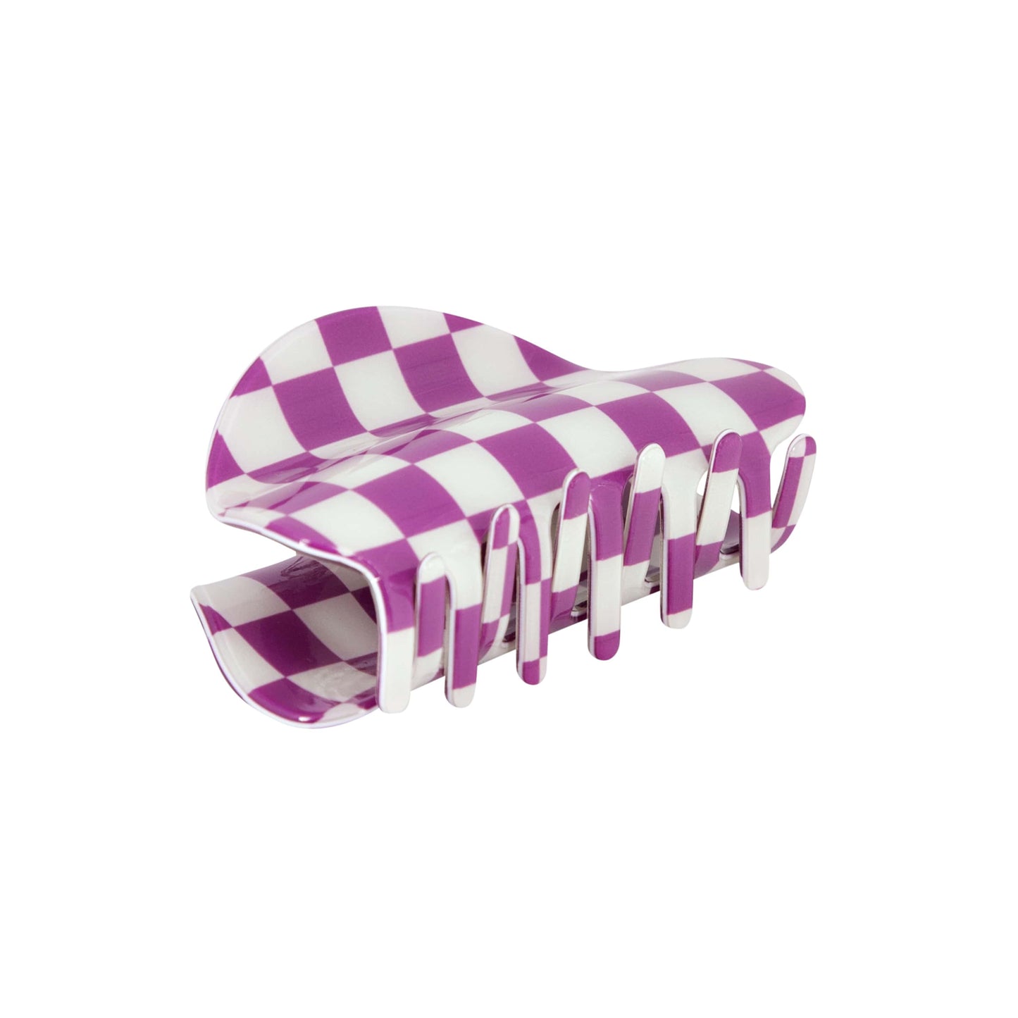 Checkered Hair Clip