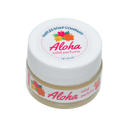 Aloha Solid Perfume Top Angled