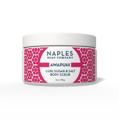 Awapuhi Luxe Sugar & Salt Body Scrub Hero 3 oz