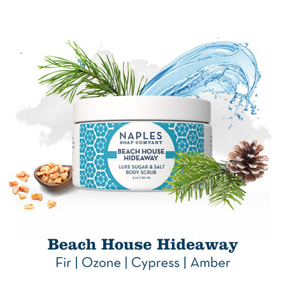 Beach House Hideaway Luxe Sugar & Salt Body Scrub 9 oz