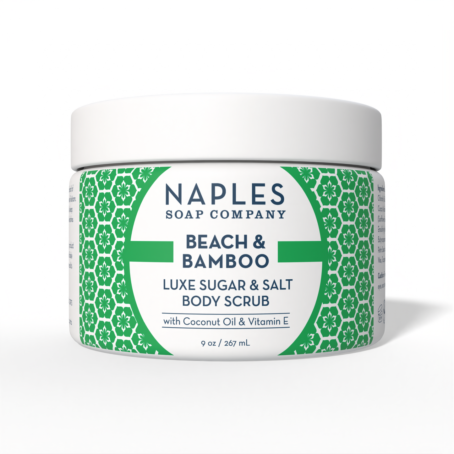Beach & Bamboo Luxe Sugar & Salt Body Scrub 9 oz