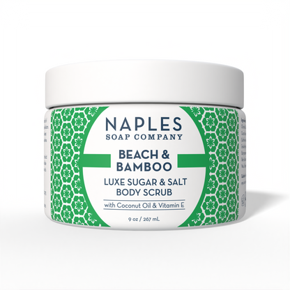 Beach & Bamboo Luxe Sugar & Salt Body Scrub 9 oz