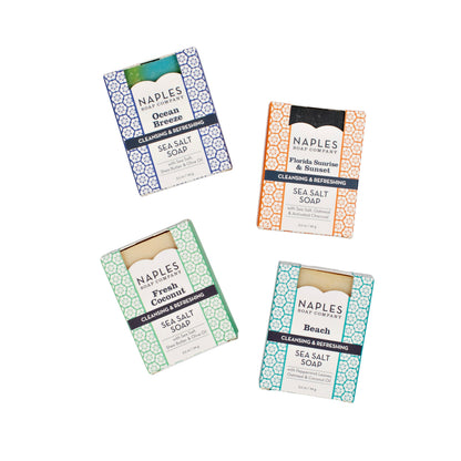 Beach Vibes Sea Salt Soap Stack