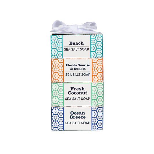 Beach Vibes Sea Salt Soap Stack