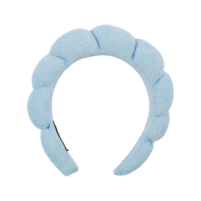 Sky Blue Spa Bubble Headband