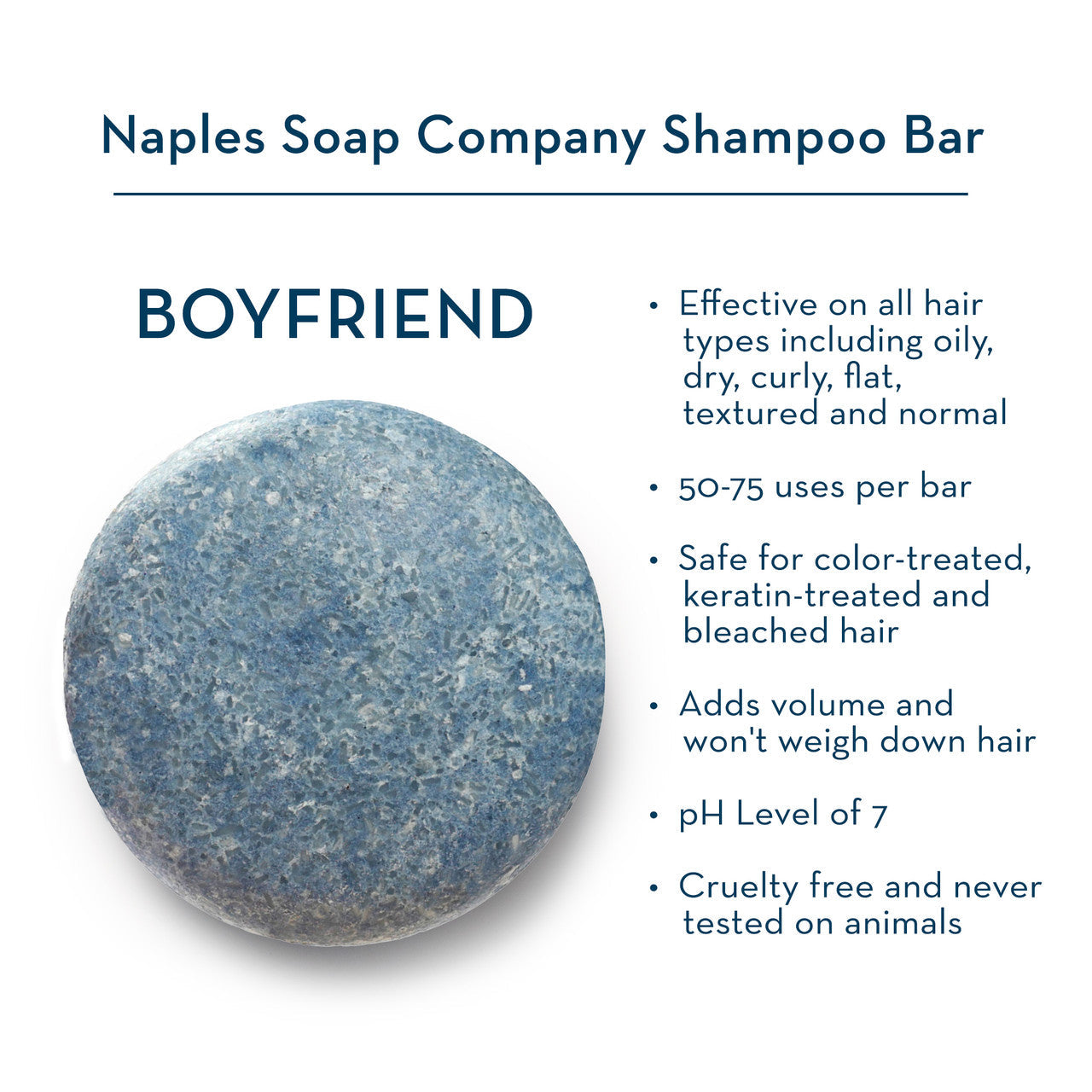 Boyfriend Shampoo Bar Description