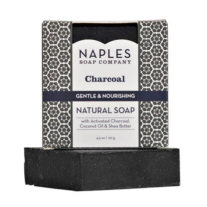 Charcoal Natural Soap with Box
