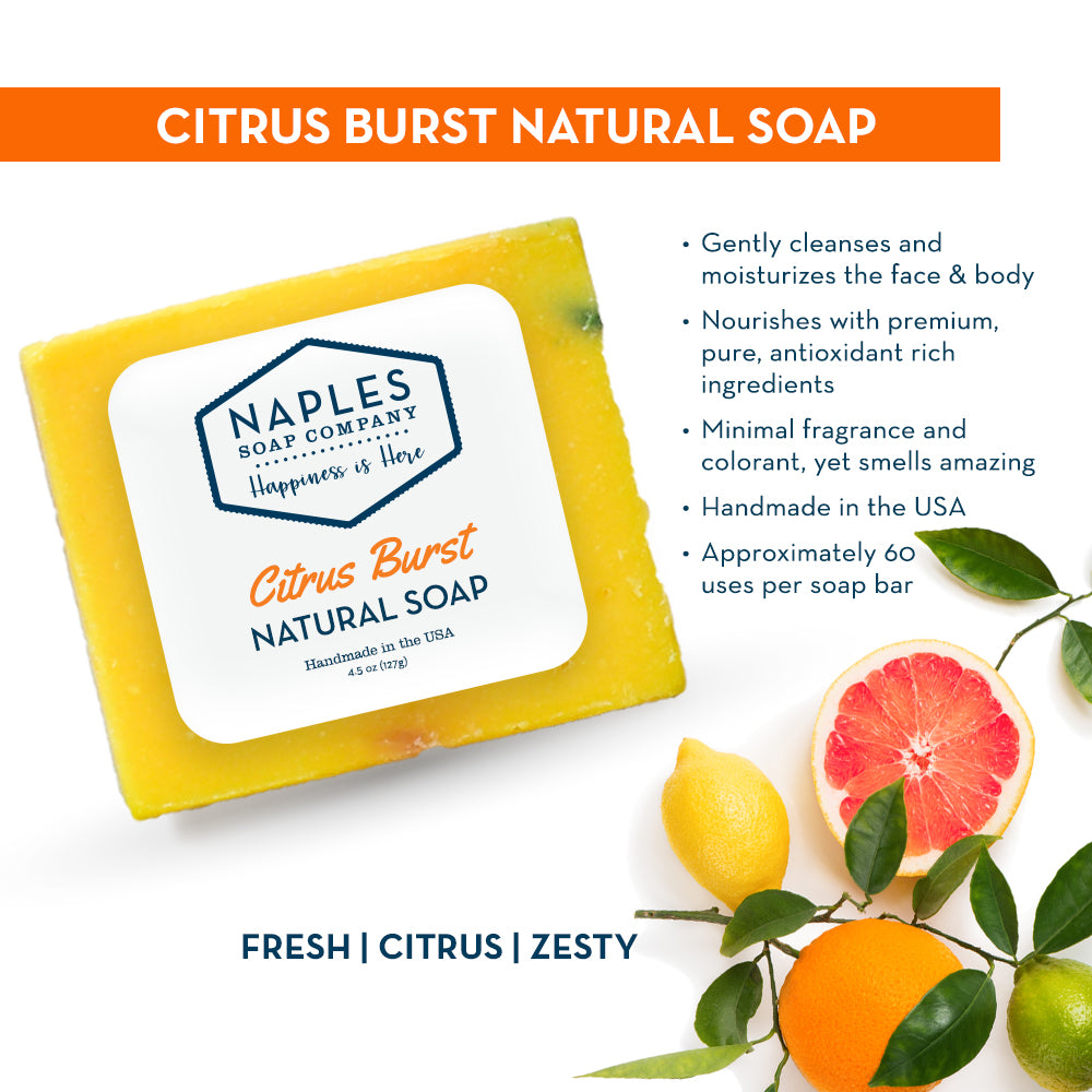Citrus Burst Natural Soap