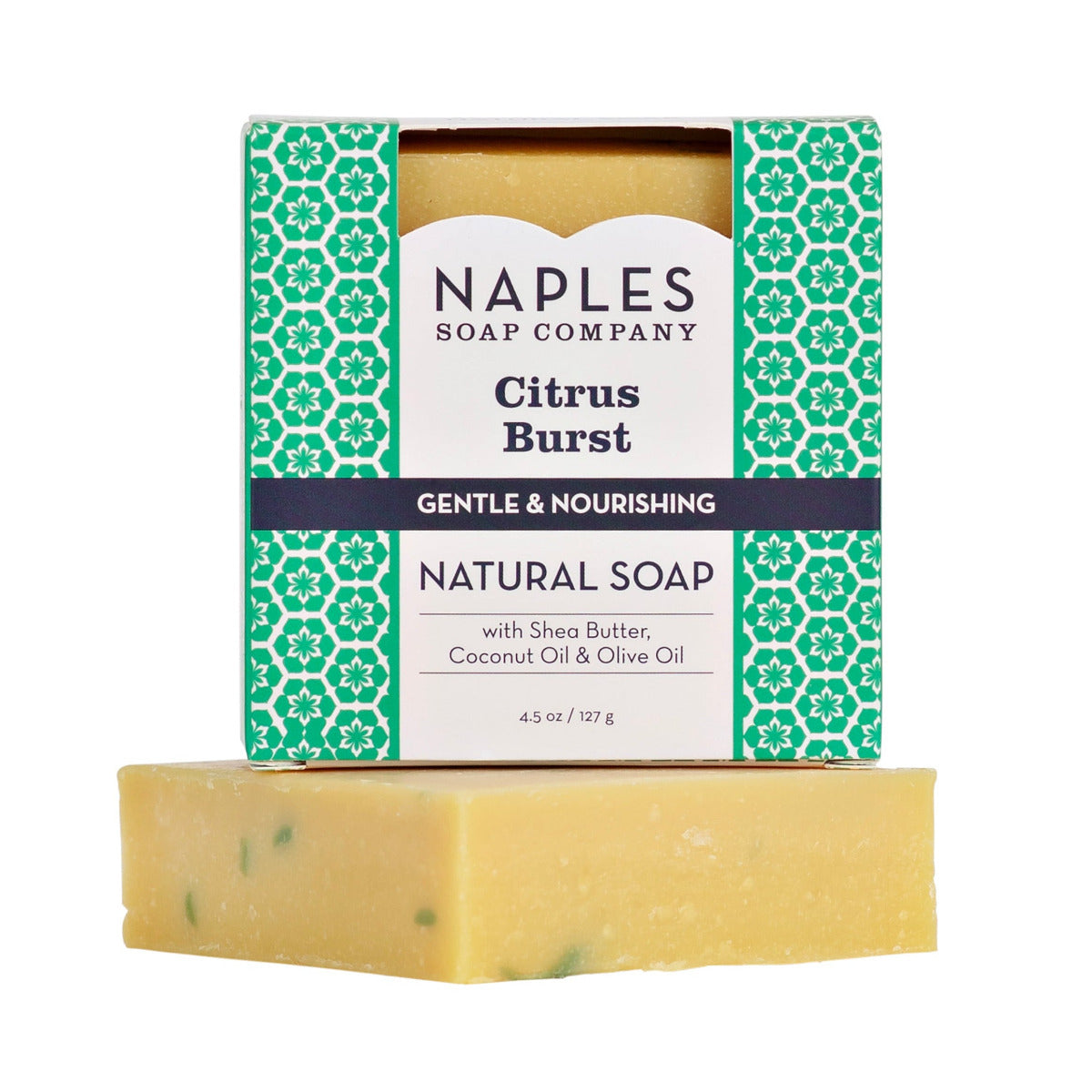 Citrus Burst Natural Soap with box