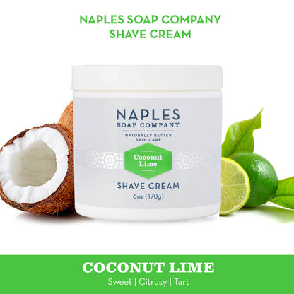 Coconut Lime Shave Cream Scent