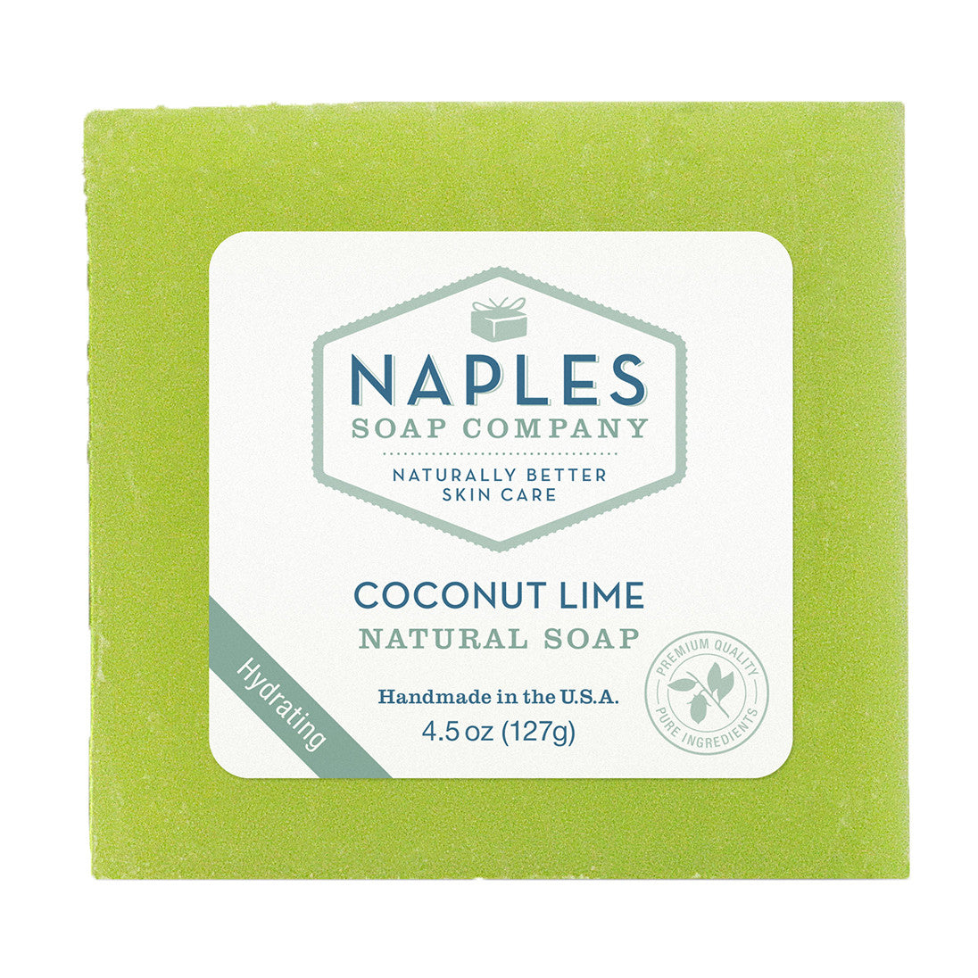 Coconut Lime Natural Soap 4.5 oz