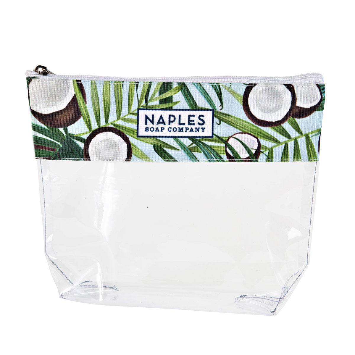 Naples Soap Coconut Water Clear Cosmetic Bag