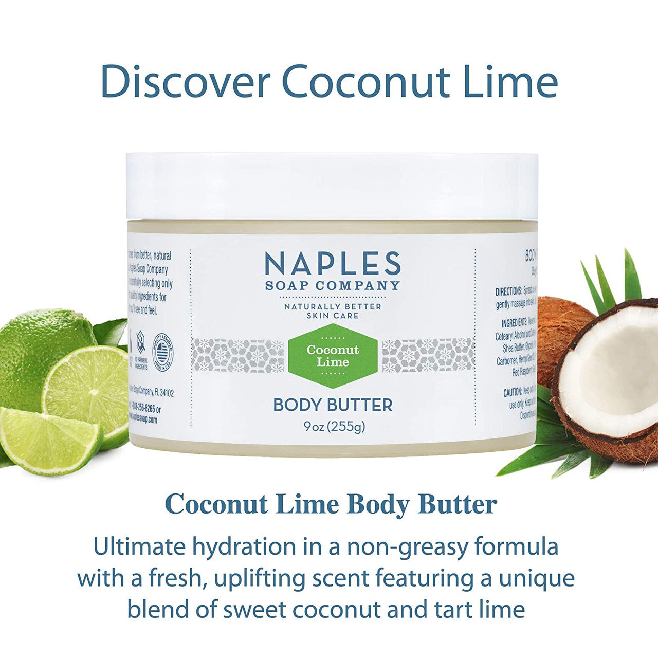 Coconut Lime Body Butter Description