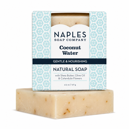Coconut Water Natural Soap Hero