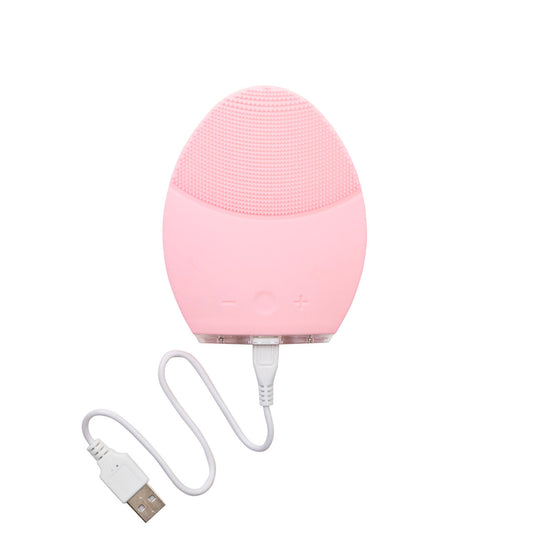 Light Pink Exfoliating Sonic Facial Scrubber