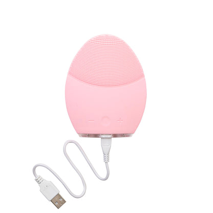 Light Pink Exfoliating Sonic Facial Scrubber