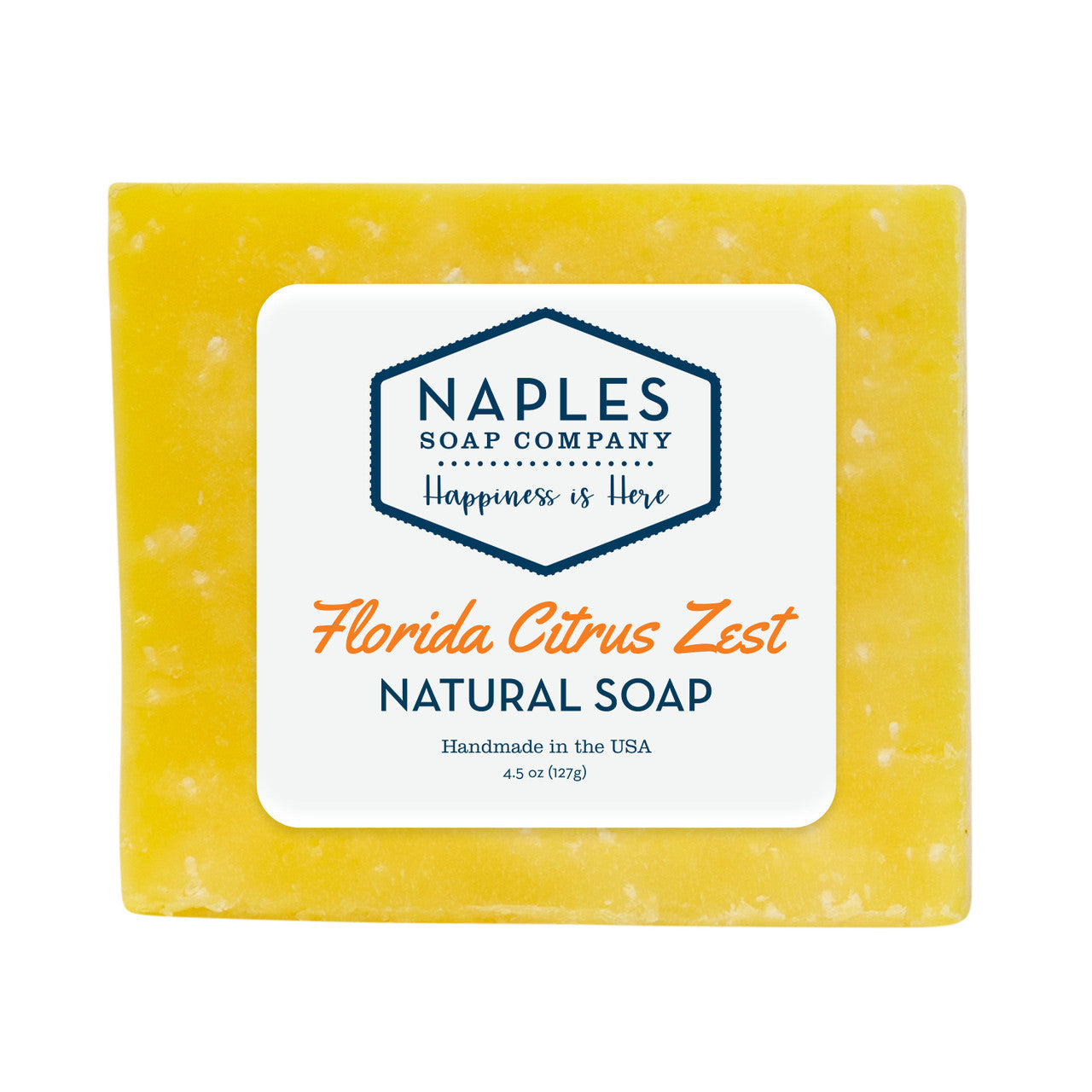 Florida Citrus Zest Natural Soap 4.5 oz