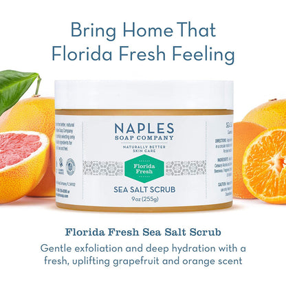 Florida Fresh Sea Salt Scrub Description