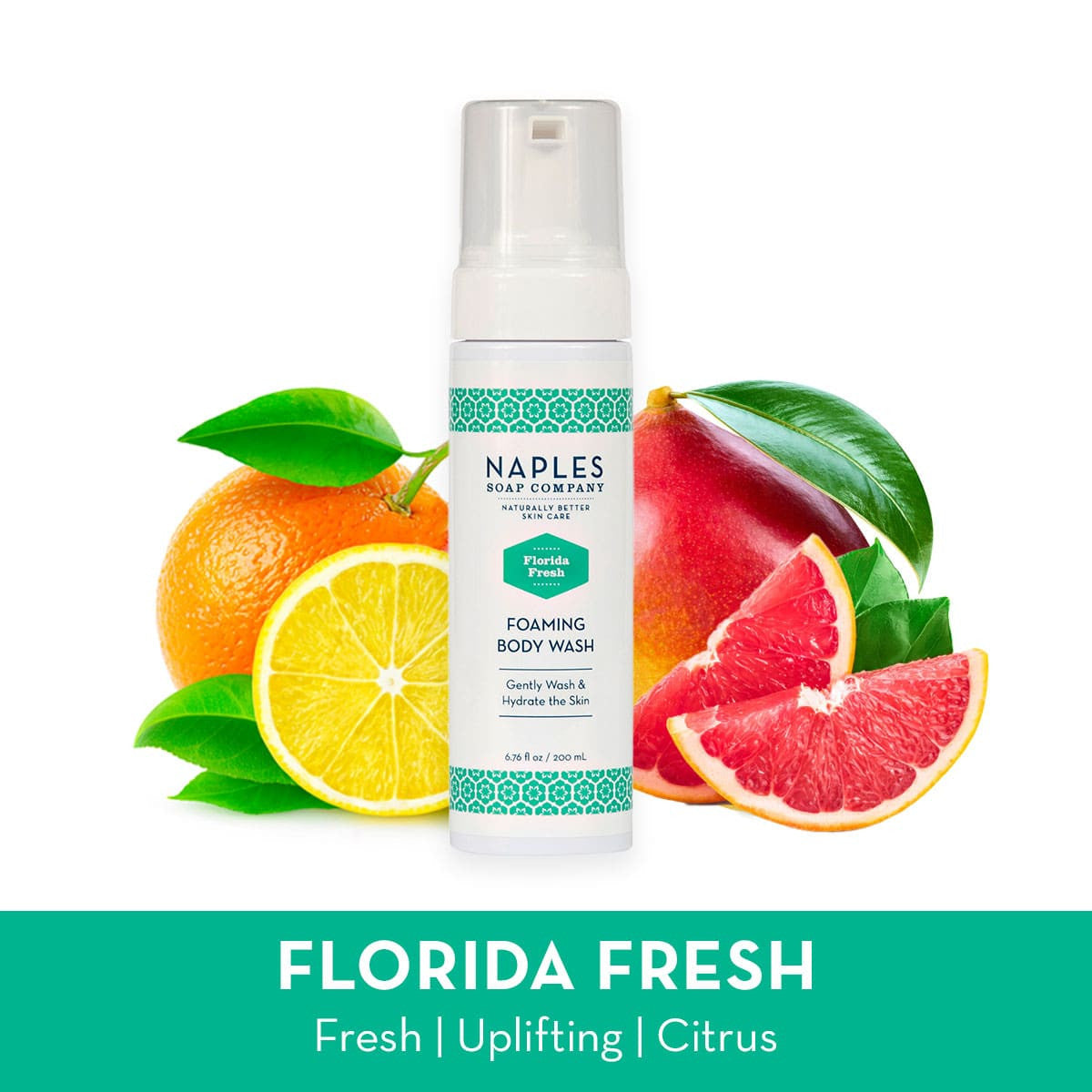 Florida Fresh Foaming Body Wash Enhanced