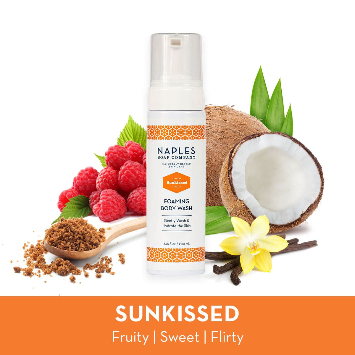 Sunkissed Foaming Body Wash Enhanced