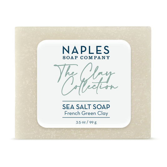 French Green Clay Sea Salt Soap