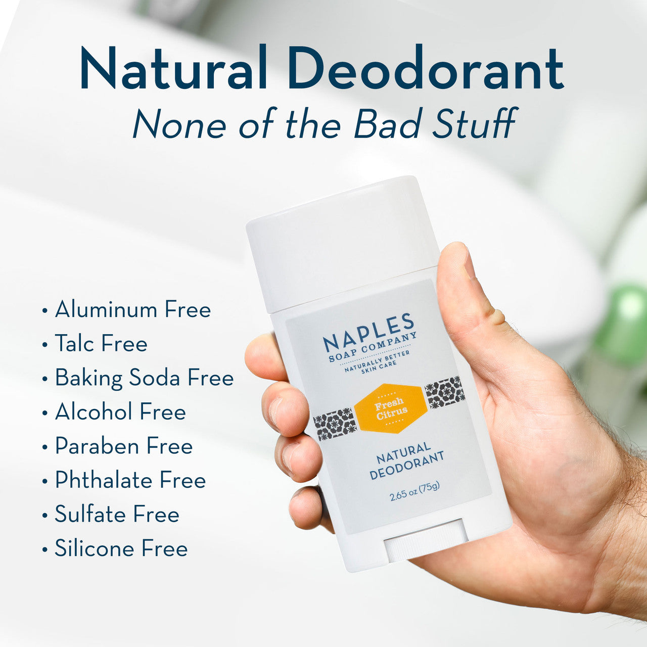 Fresh Citrus Deodorant No Badditives