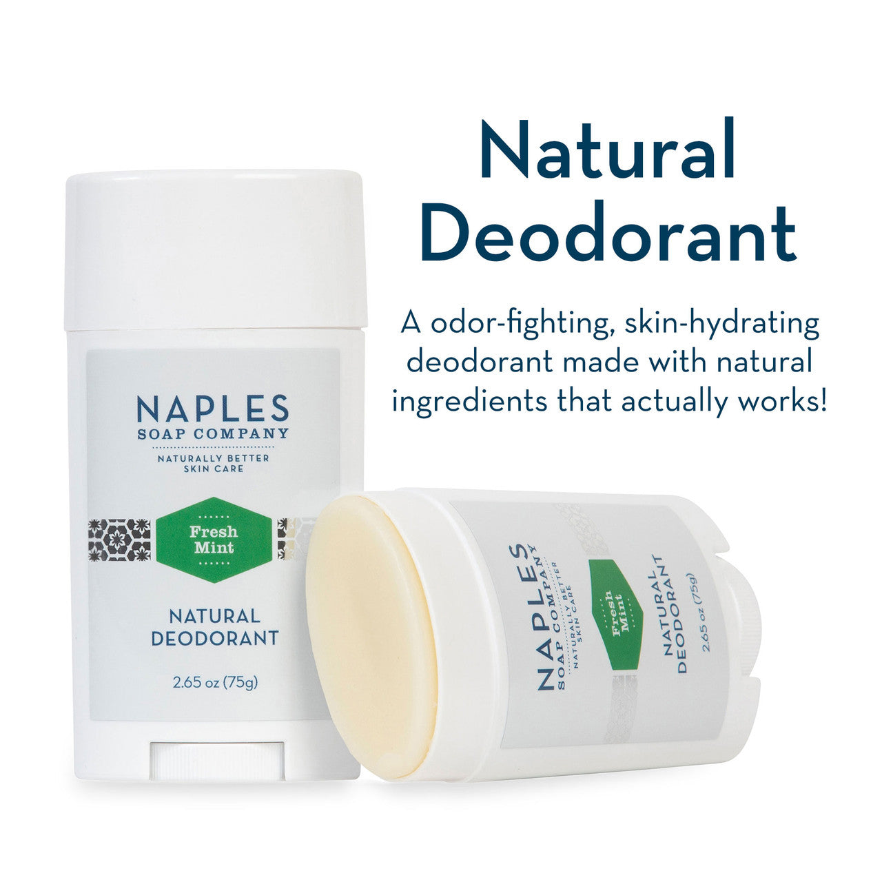 Fresh Mint Deodorant Natural Ingredients