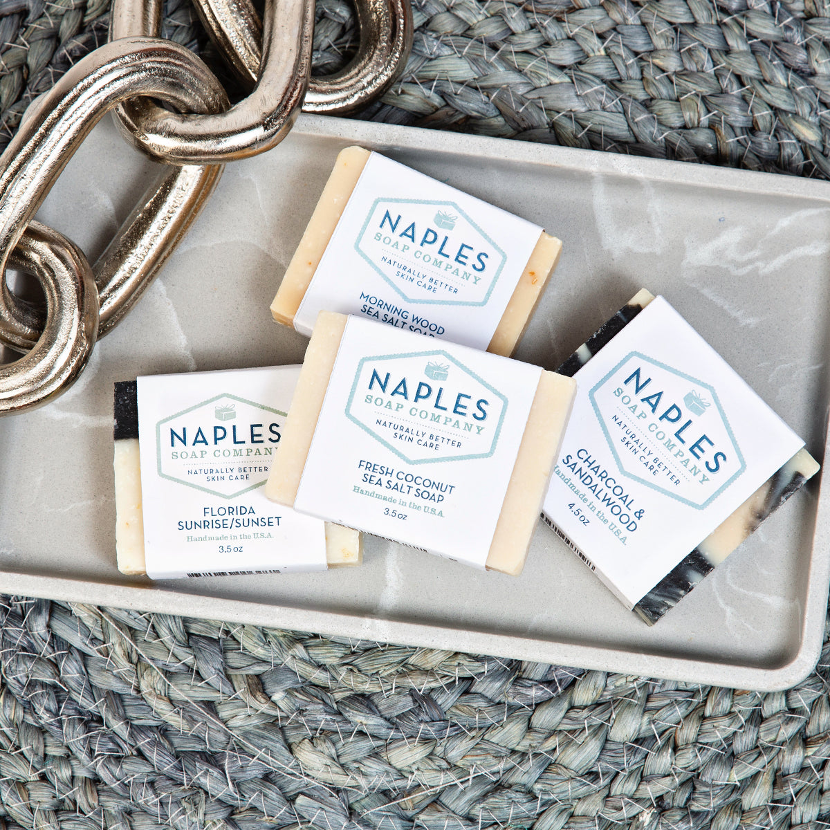 Fresh Coconut Sea Salt Soap and Sea Salt Soaps