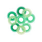 Green Coiled Hair Ties