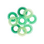 Green Coiled Hair Ties