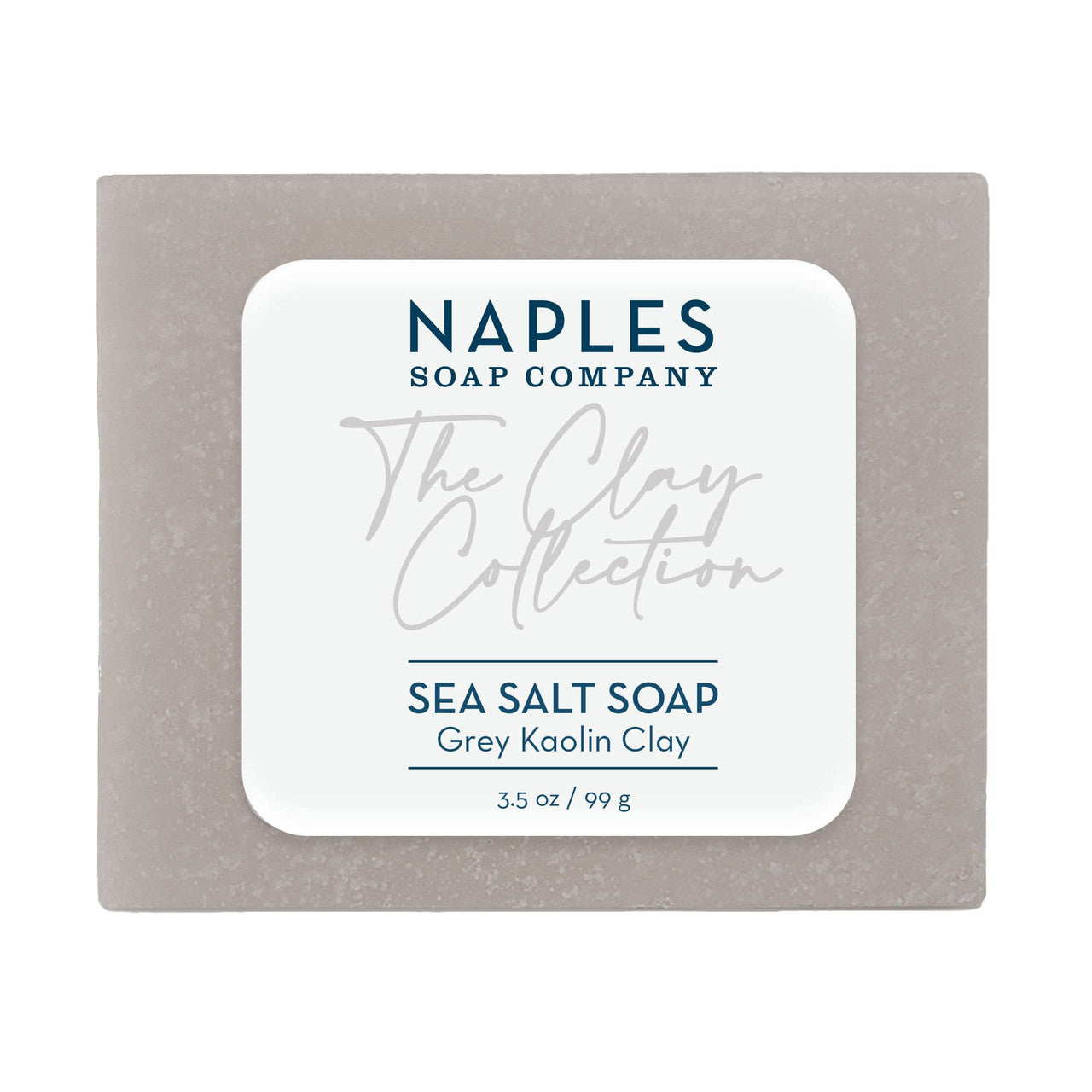 Grey Kaolin Clay Sea Salt Soap