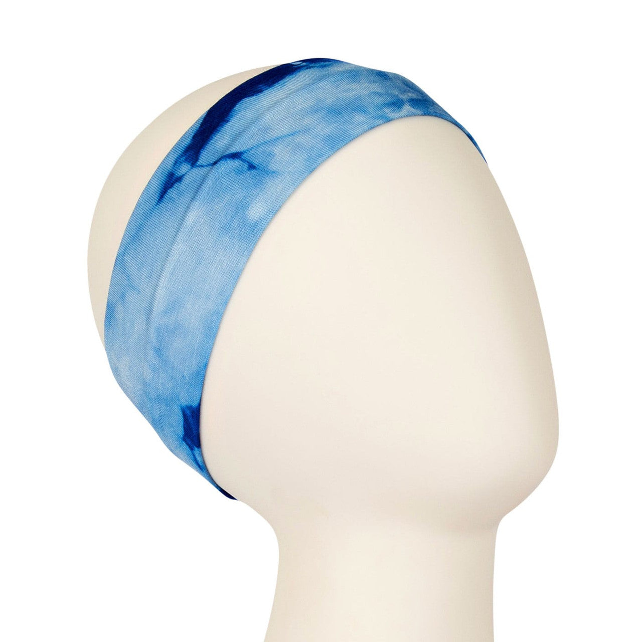 Royal Blue Tie Dye Fitness Headband