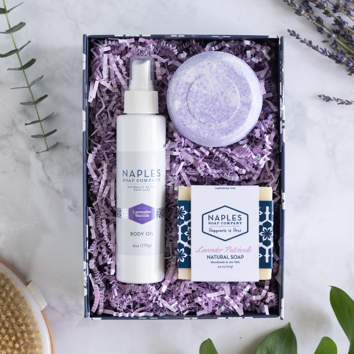 Lavender Lovers Shower Must Haves Gift Set