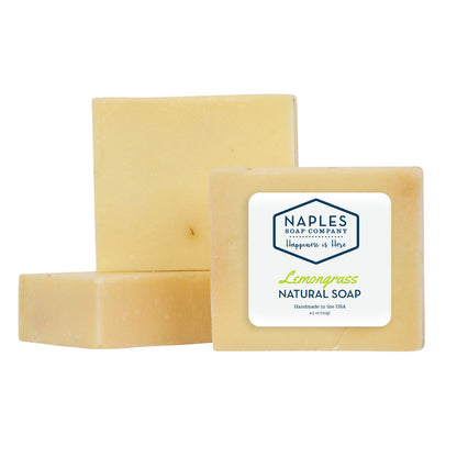 Lemongrass Natural Soap 3-stack