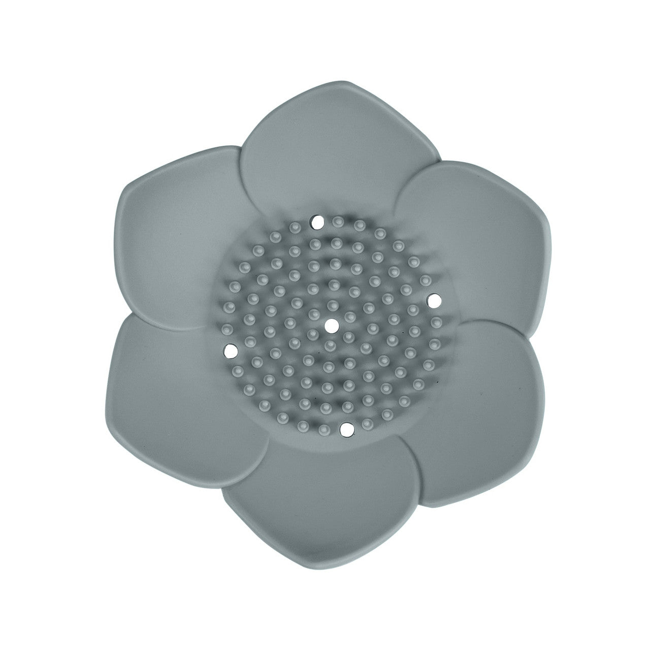 Dark Grey Lotus Flower Soap Saver