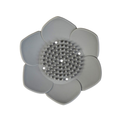 Grey Lotus Flower Soap Saver