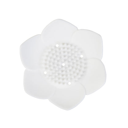 White Lotus Flower Soap Saver