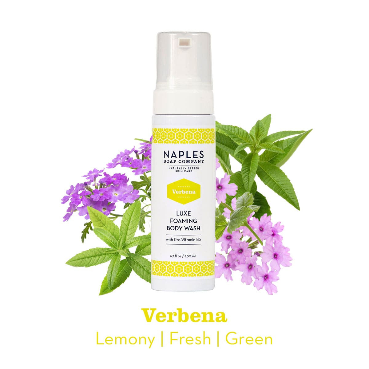 Verbena Luxe Foaming Body Wash Ingredients