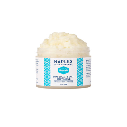 Seaside Luxe Sugar & Salt Body Scrub Open