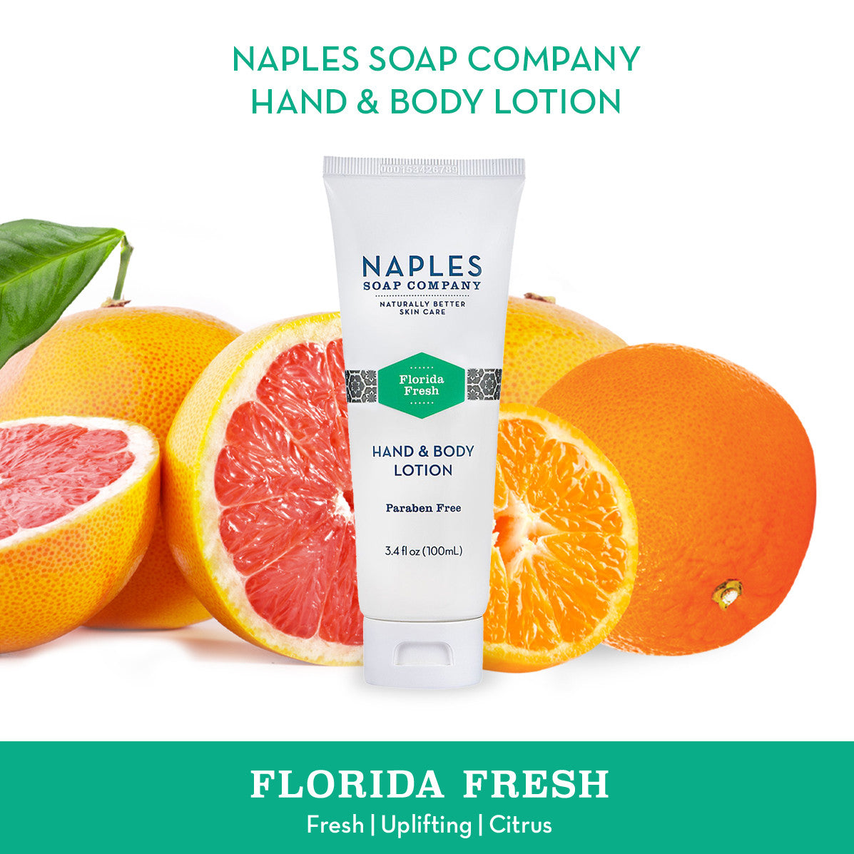 Florida Fresh Hand & Body Lotion 3.4 oz Description